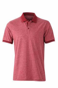 Moški heather polo  221775