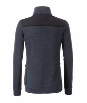 Ženska pletena delovna flis jakna - STRONG -  222580