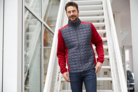 Men's Knitted Hybrid Jacket  245901