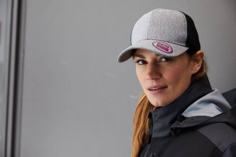 6 Panel Mesh Cap Mélange  246017