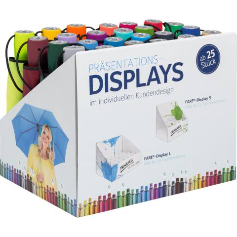 FARE® pocket Umbrella display L filled 5460 339193